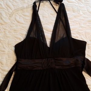 Halter Black dress